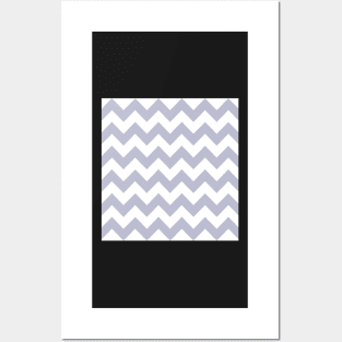 Chevron (Purple) Posters and Art